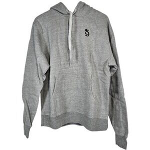 Spiritual Gangster‎ SG Monogram Classic Hoodie Heather Gray M NWT